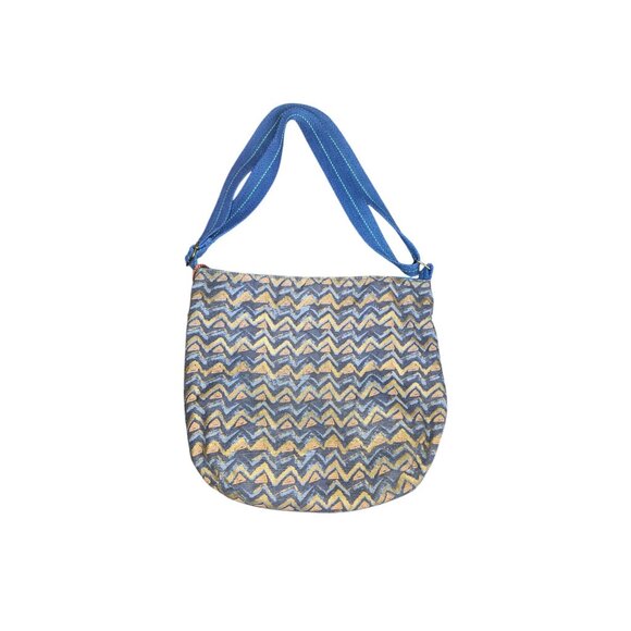 Laurel Burch Azul Crossbody Bag LB5361 With Cat Design & Adjustable Strap - Picture 2 of 10